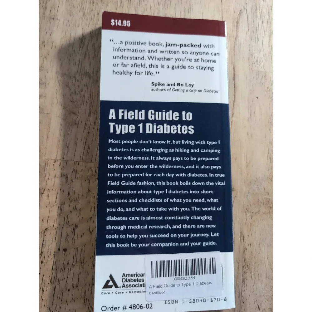 Field Guide to Type 1‎ Diabetes by American Diabetes Association Staff (2002,...